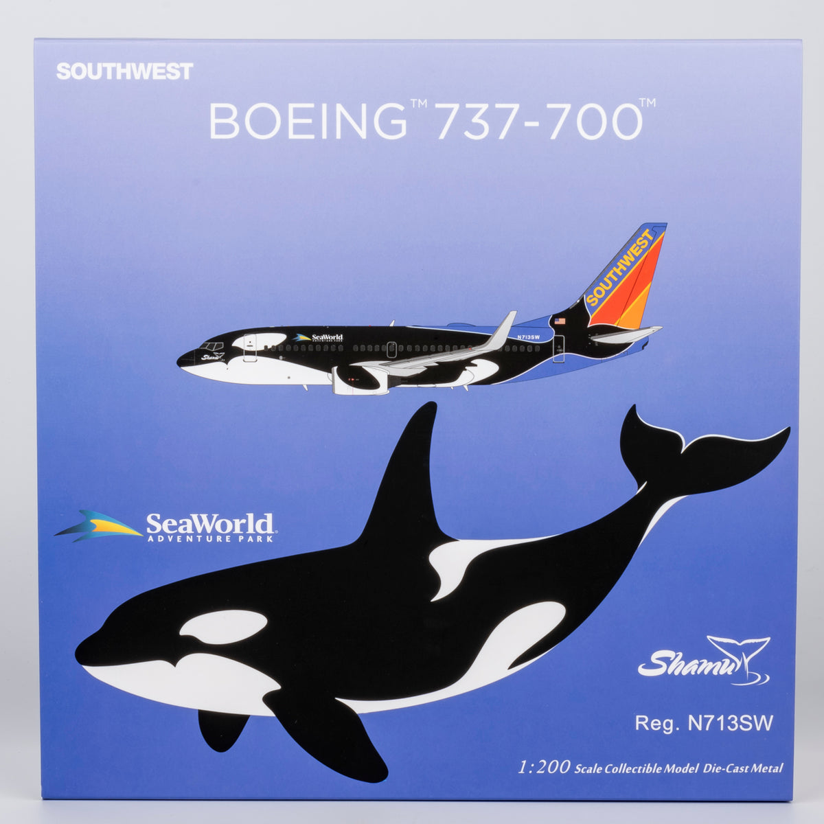 1/200 Southwest Boeing 737-700 N713SW NG05038