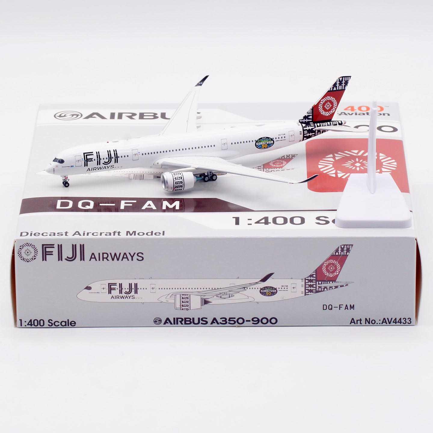 1/400 Fiji Airways A350-900 DQ-FAM AV4433 - cover
