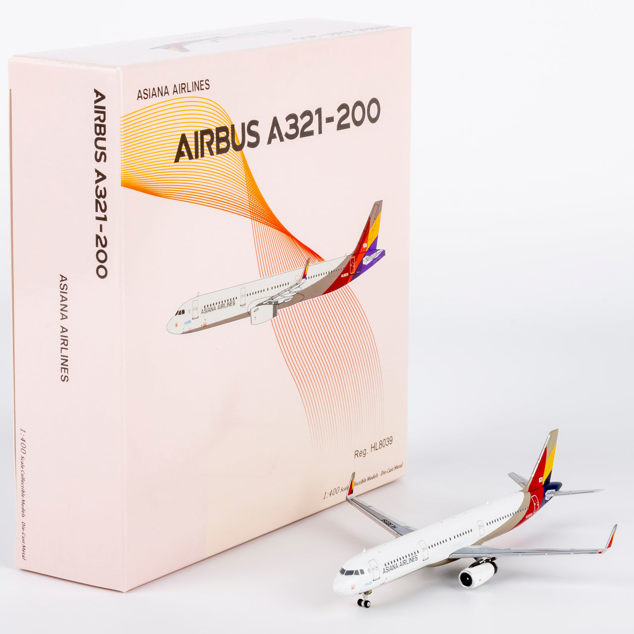 1/400 Asiana Airlines Airbus A321-200 HL8039 NG13127 - cover