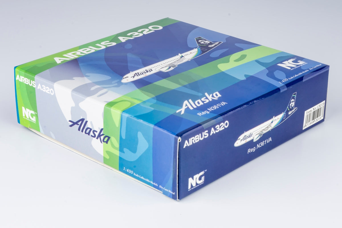 1/400 Alaska Airlines Airbus A320-200 N361VA NG15016