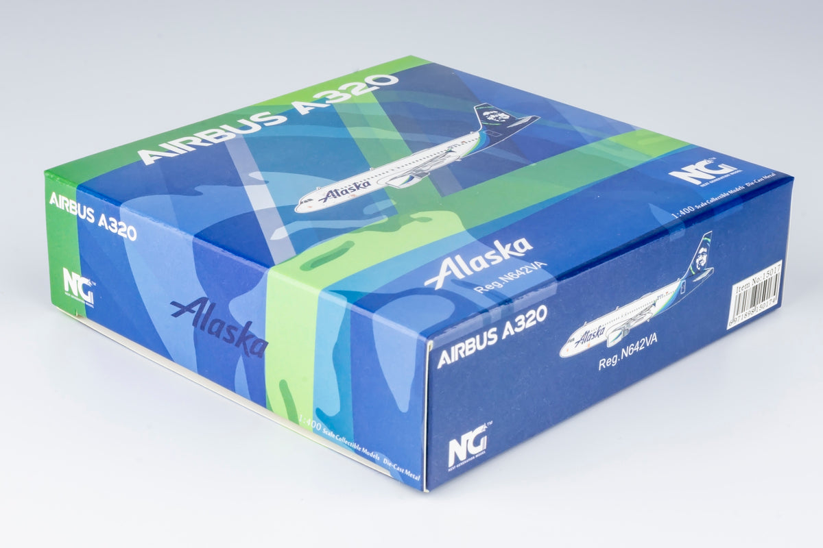 1/400 Alaska Airlines Airbus A320-200 N642VA NG15017