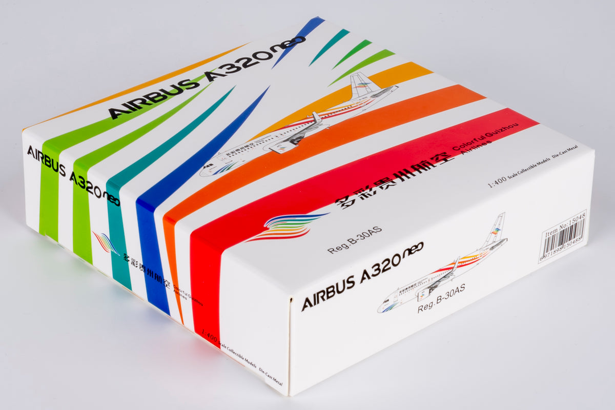 1/400 Colorful Guizhou Airlines Airbus A320neo B-30AS NG15048