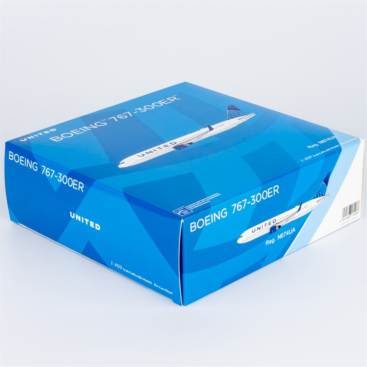 1/400 United Airlines Boeing 767-300ER N674UA NG17006