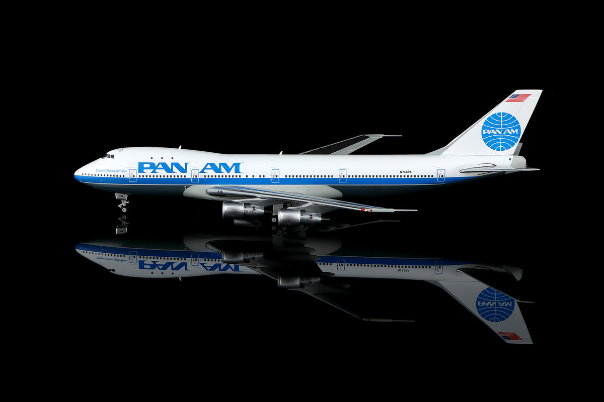 1/400 Pan Am B747-100 "Clipper Crest of the Wave" N748PA B551409P