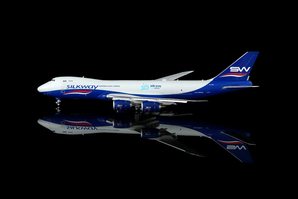Silk Way West Airlines B747-8F VQ-BVB B632501F Flaps Down