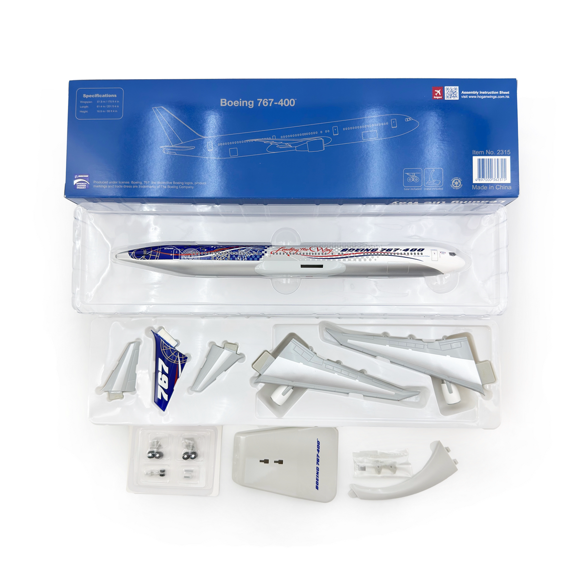 1/200 Boeing B767-400 HG2315 - image 3