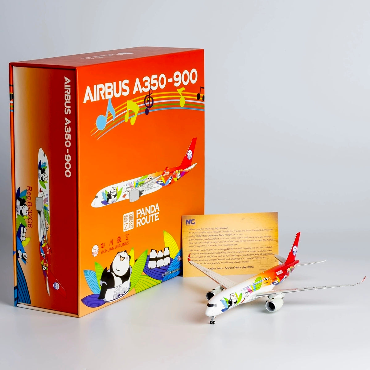 1/400 Sichuan Airlines Airbus A350-900 B-32G6 NG39064