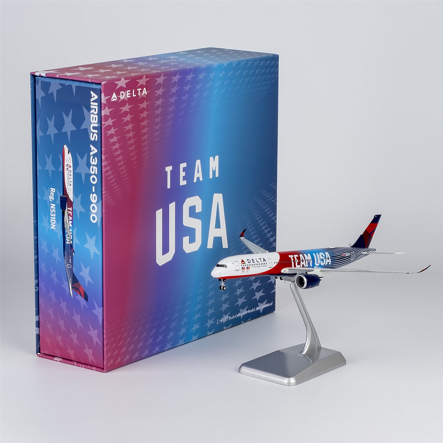 1/400 Delta Air Lines Airbus A350-900 N531DN "Luxurious Packaging" NG39123 - cover