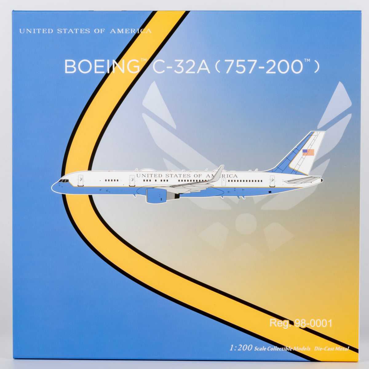 1/200 United States Air Force C-32A (757-200) 98-0001 NG42041