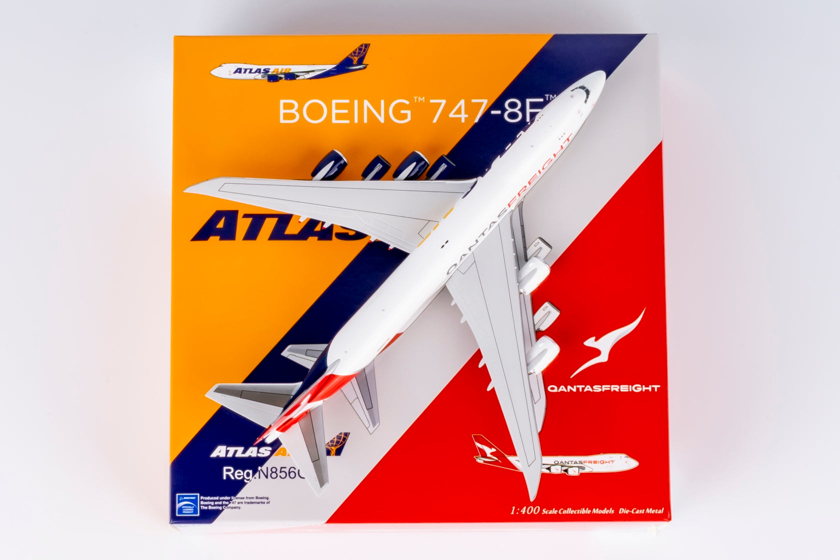 1/400 Atlas Air Boeing 747-8F N856GT NG78032 - cover
