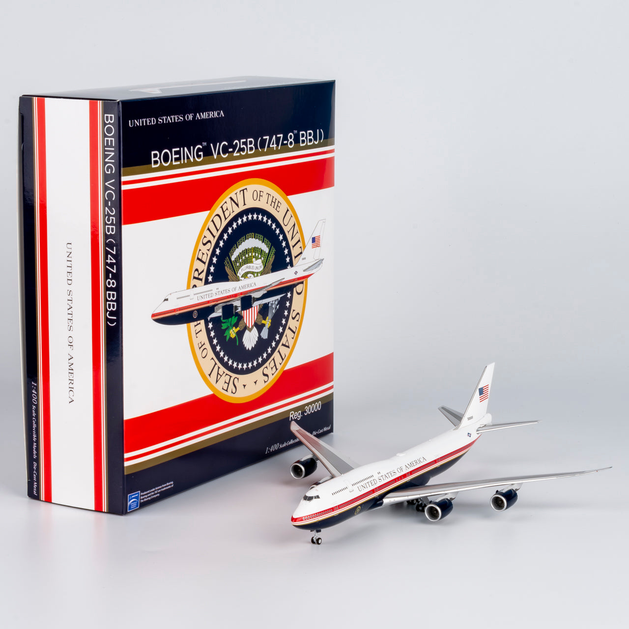1/400 United States Air Force Boeing 747-8 NG78041 - cover