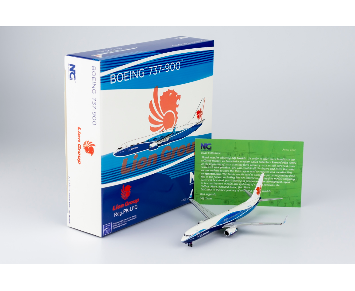 1/400 Lion Air Boeing 737-900ER PK-LFG NG79011