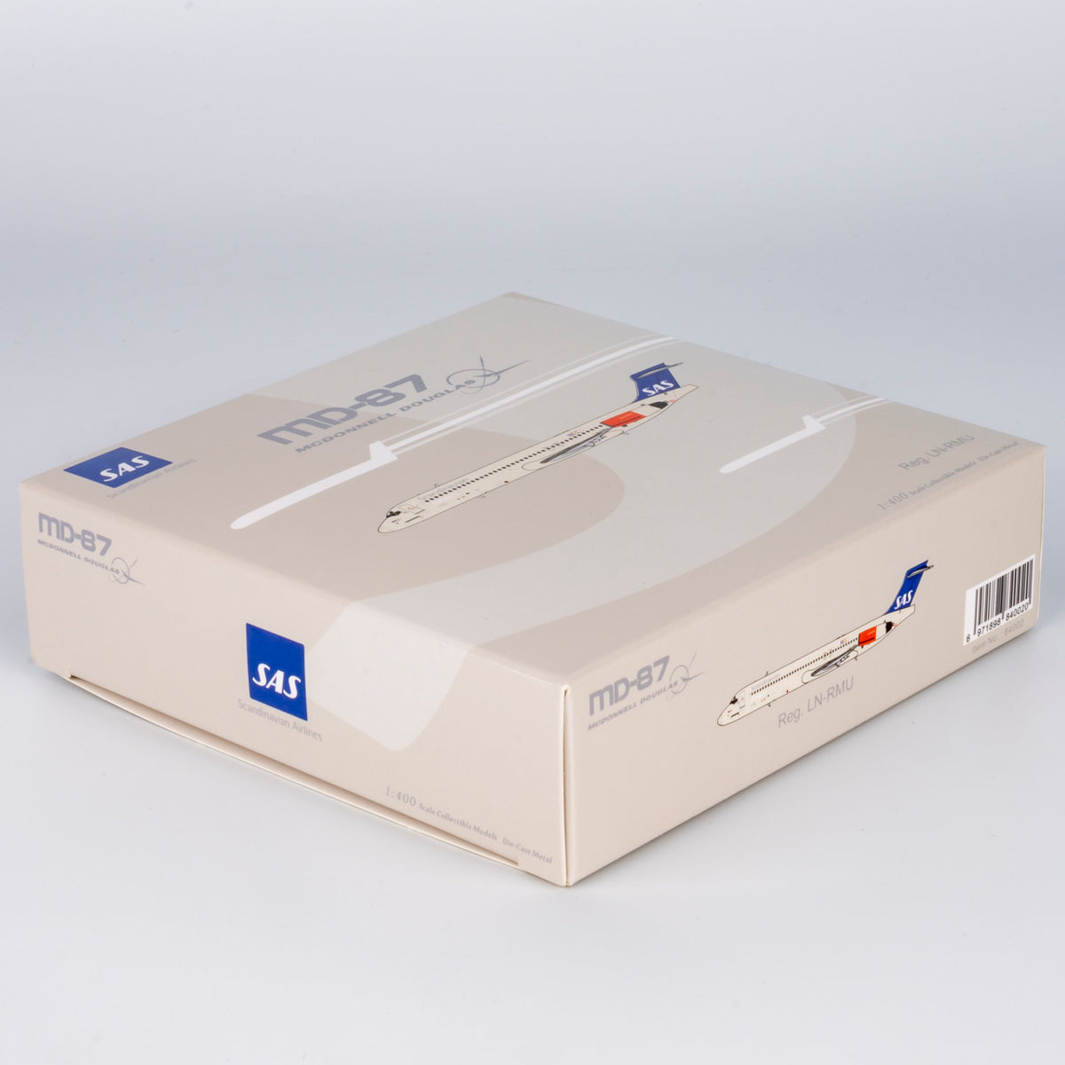 1/400 SAS Scandinavian Airlines MD-87 LN-RMU "Grim Viking" NG84002