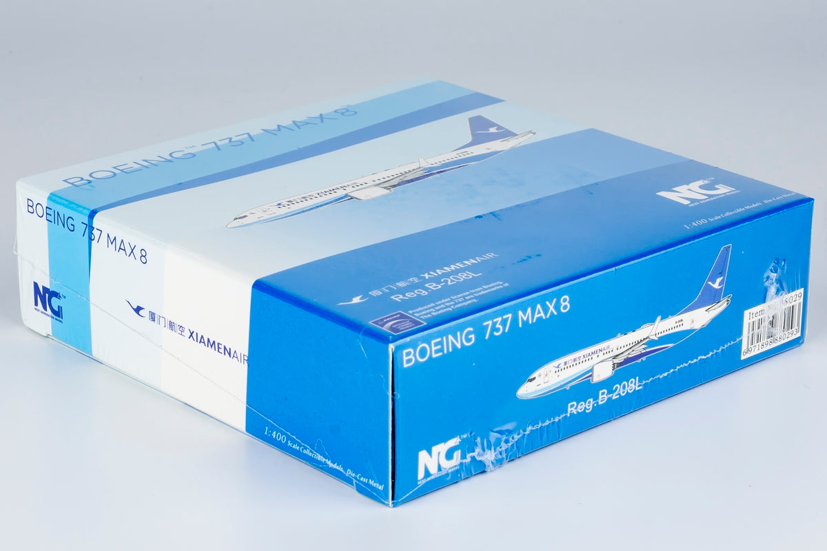 1/400 Xiamen Air Boeing 737 MAX8 B-208L NG88029