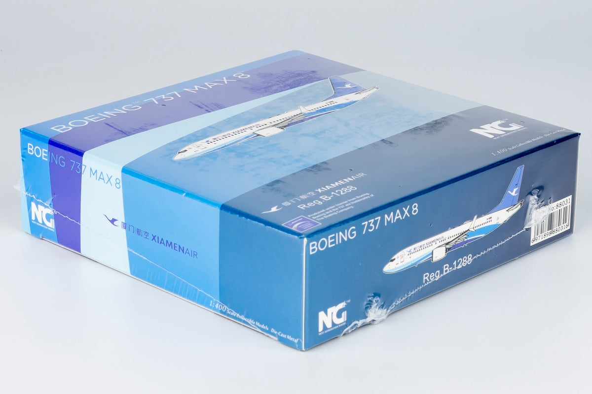 1/400 Xiamen Air Boeing 737 MAX8 B-1288 NG88031