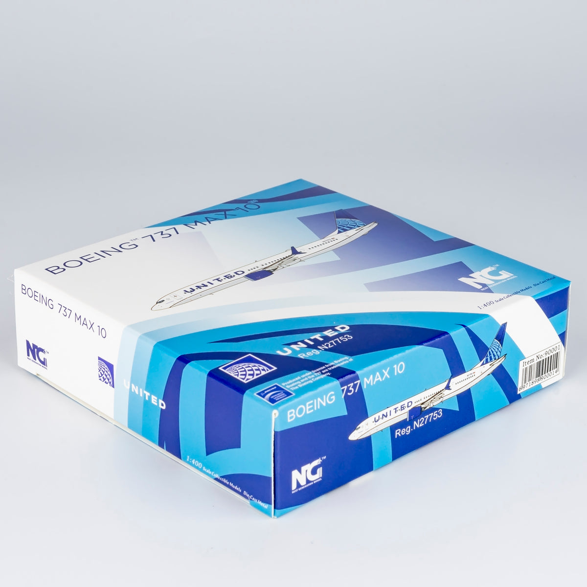 1/400 United Airlines Boeing 737 MAX10 N27753 NG90001
