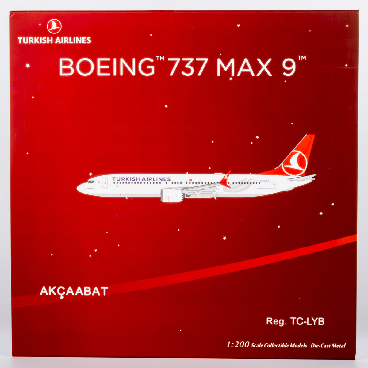 1/200 Turkish Airlines Boeing 737 MAX9 TC-LYB NG94003
