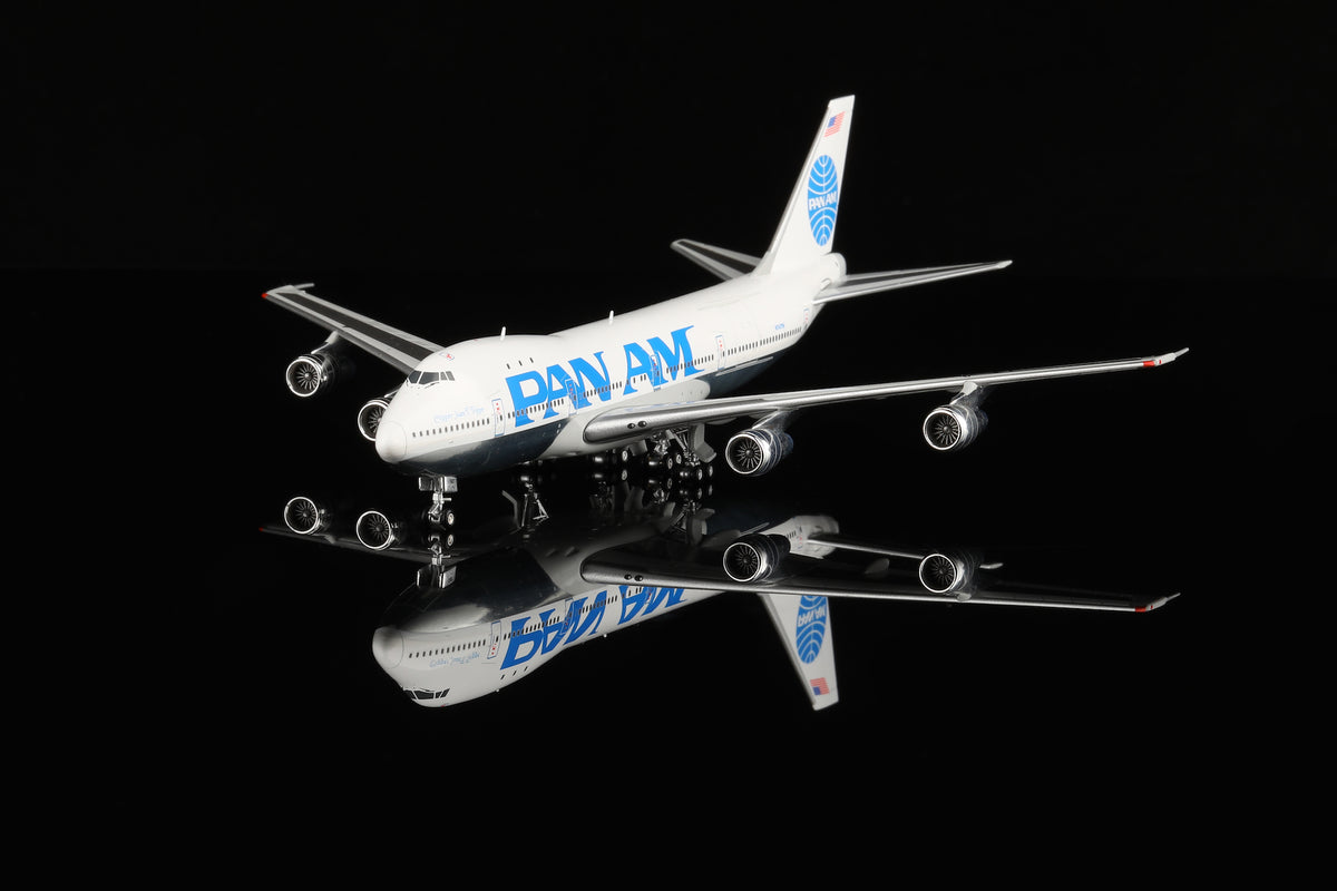 1/400 Pan Am B747-100 "Clipper JUAN T.TRIPPE" N747PA B551403PF Flaps Down