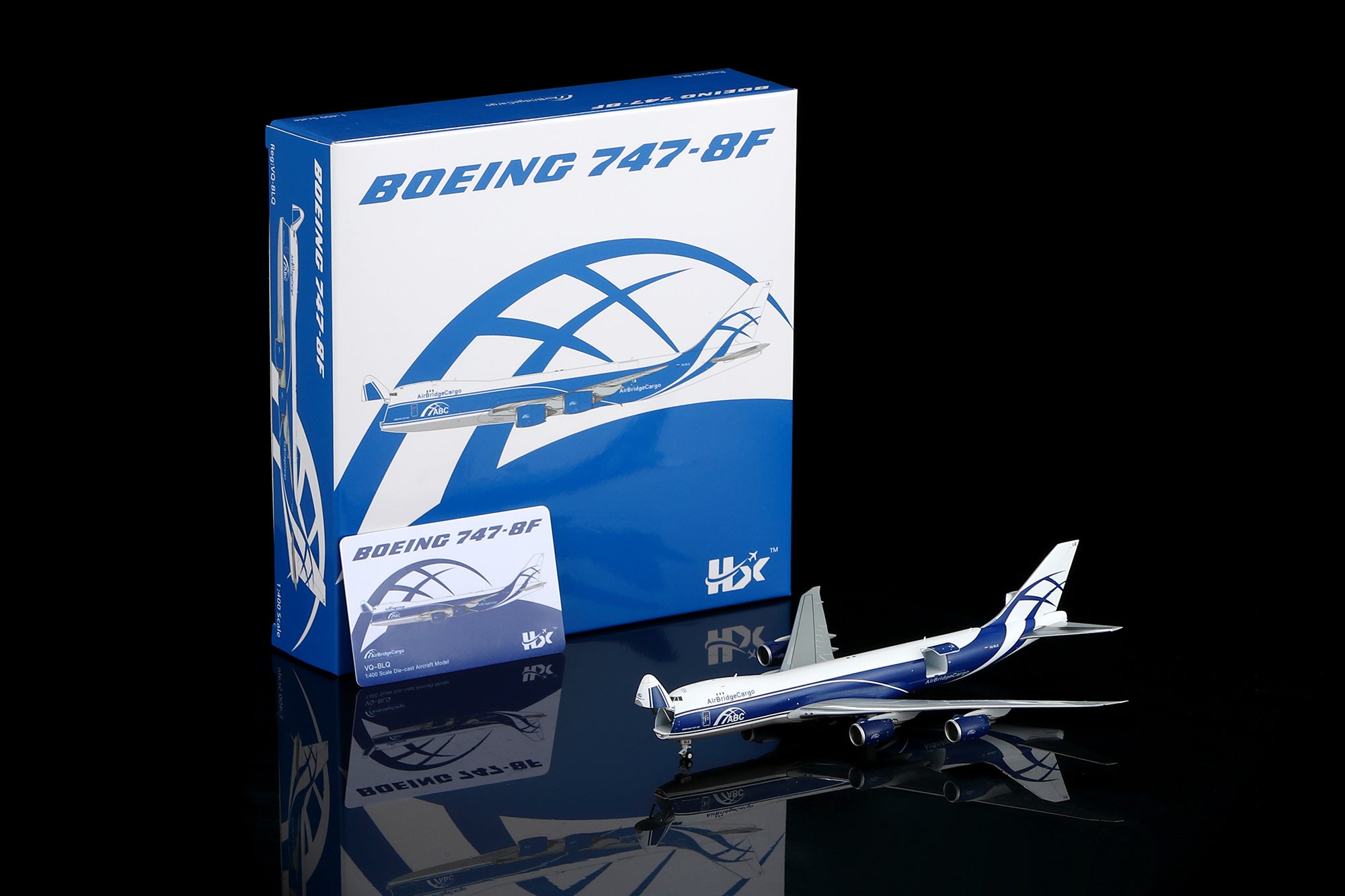 1/400 Air Bridge Cargo B747-8F VQ-BLQ B632601C Interactive Series - cover