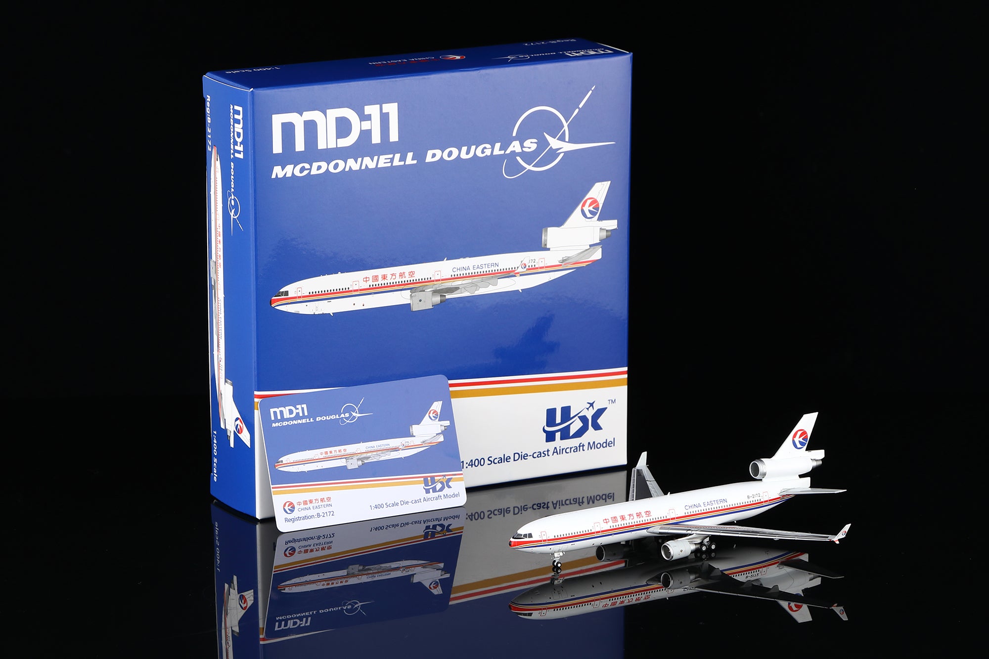 China Eastern Airlines McDonnell Douglas MD-11 B-2172 M101102 - cover