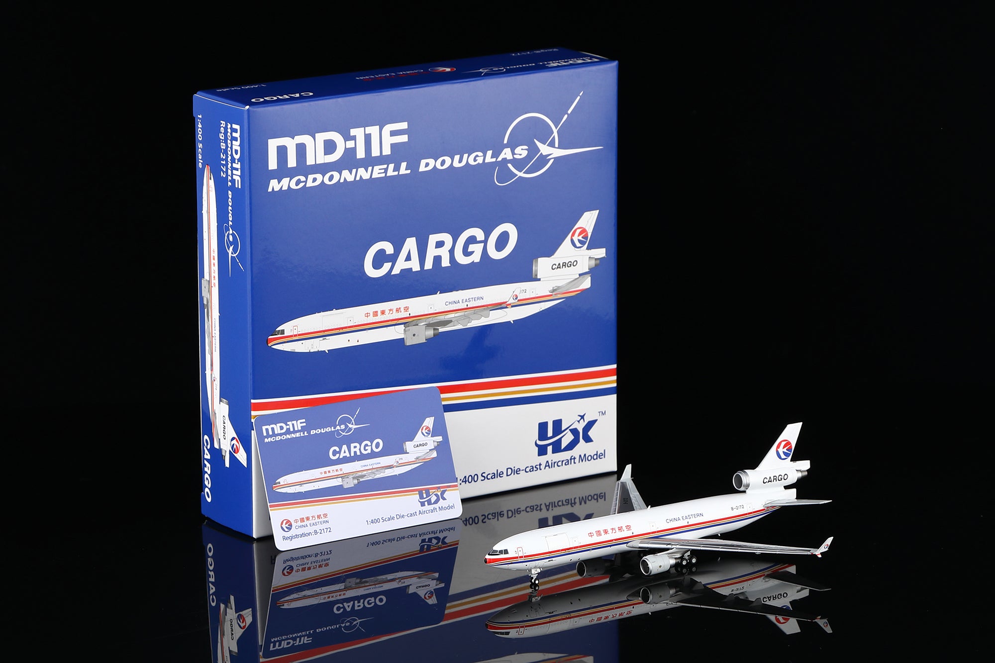 China Eastern Airlines McDonnell Douglas MD-11F B-2172 M111102C Interactive Series - cover