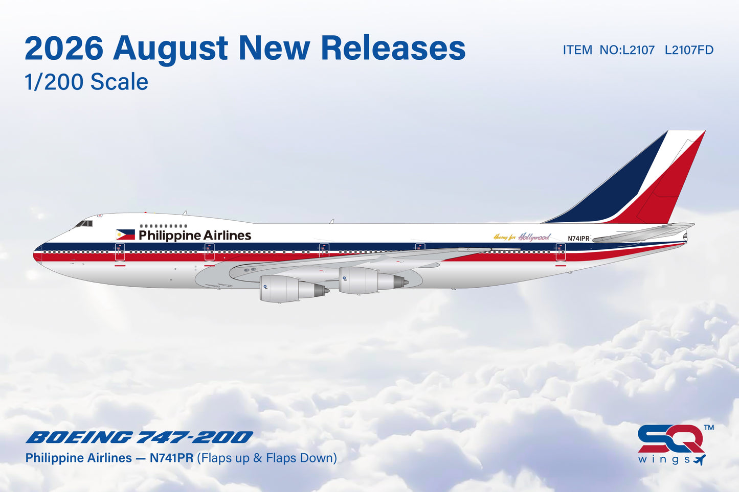 Philippine Airlines Boeing 747-200 N741PR