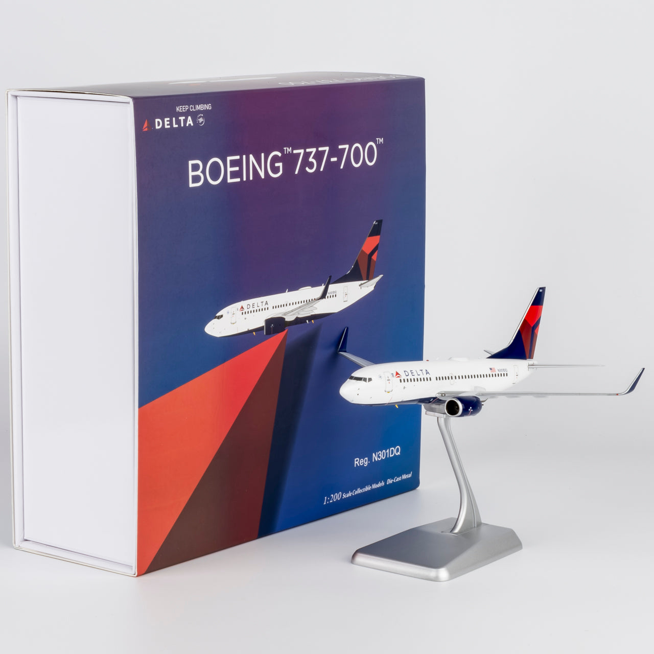 1/200 Delta Air Lines Boeing 737-700 N301DQ NG05028 - cover