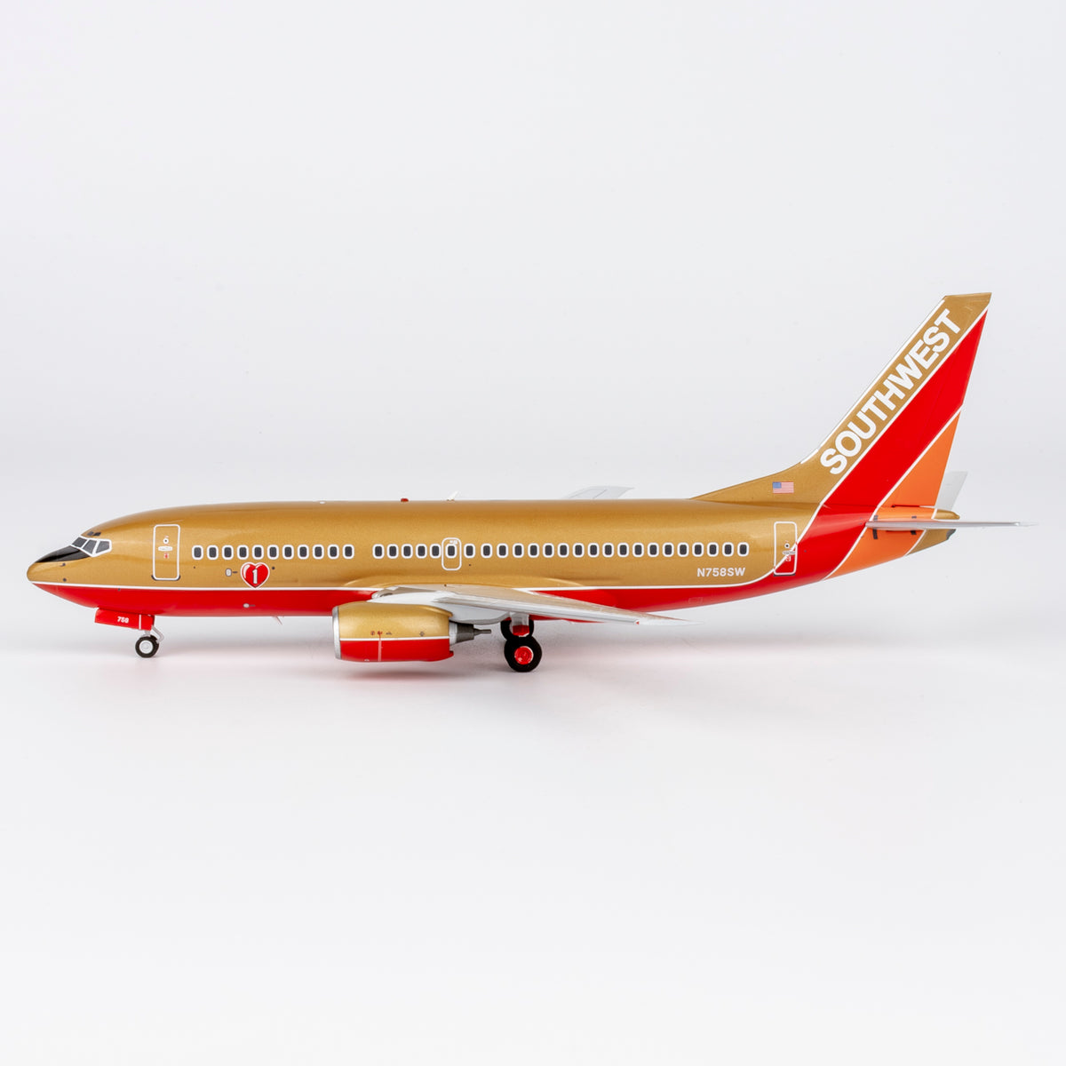 1/200 Southwest Airlines Boeing 737-700 N758SW "Mustard rocket livery" NG05033