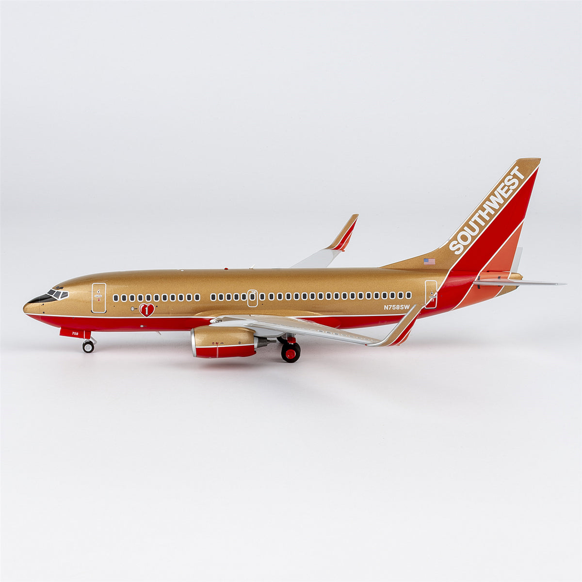 1/200 Southwest Airlines Boeing 737-700 N758SW "Mustard rocket livery" NG05034