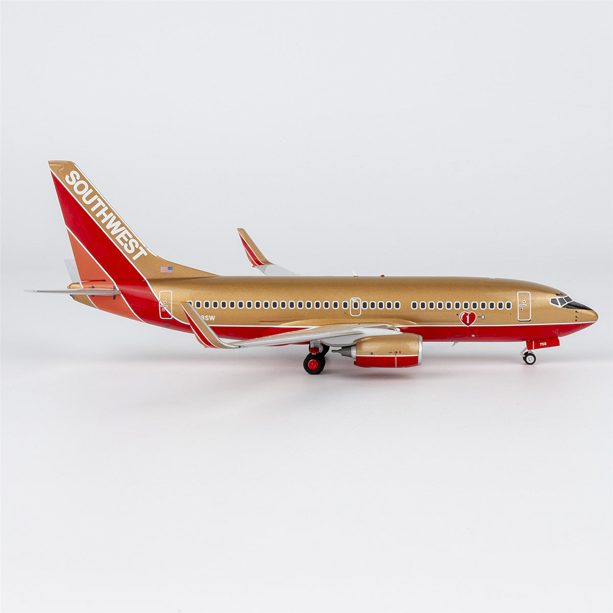 1/200 Southwest Airlines Boeing 737-700 N758SW "Mustard rocket livery" NG05034