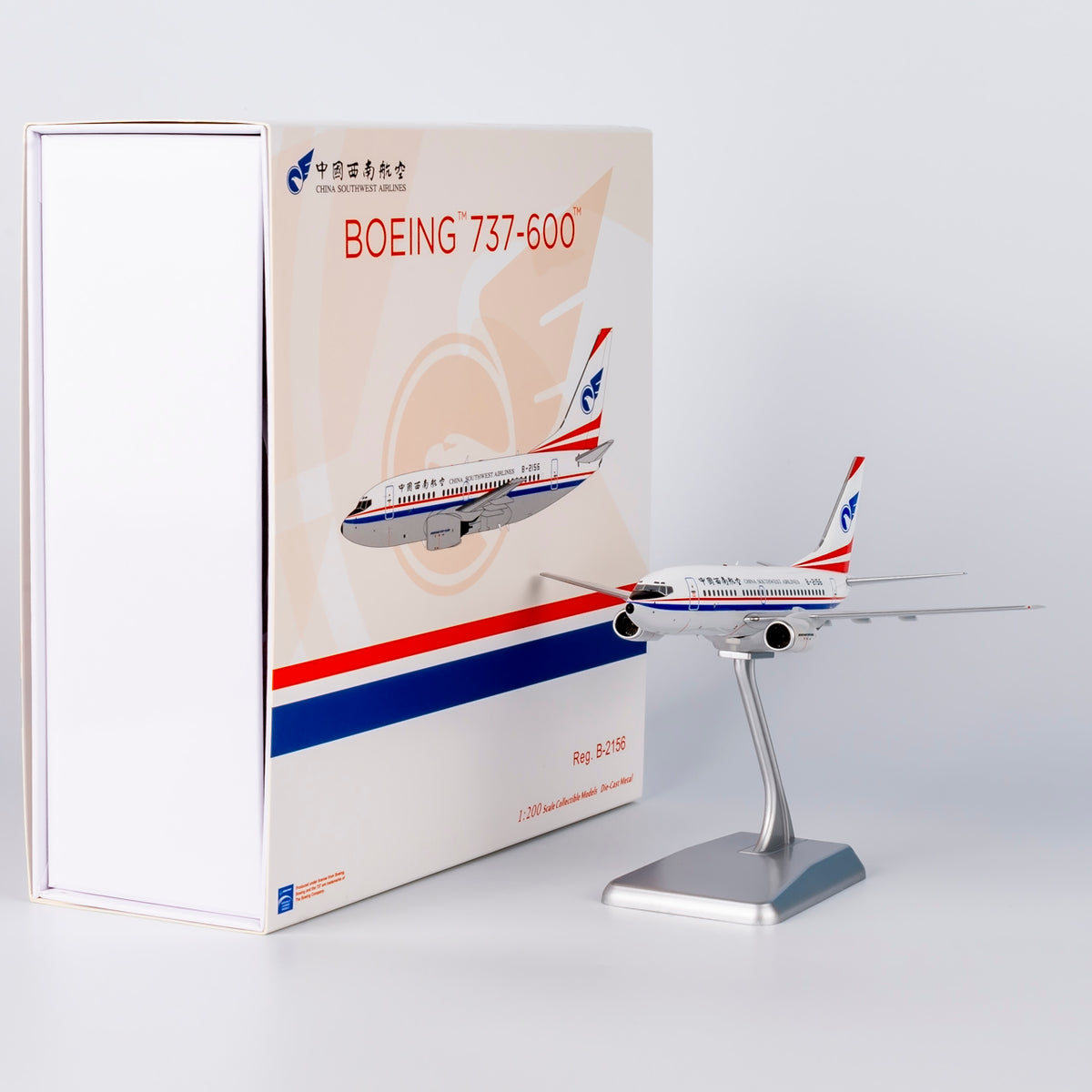 1/200 China Southwest Airlines Boeing 737-600 B-2156 NG06012 - cover