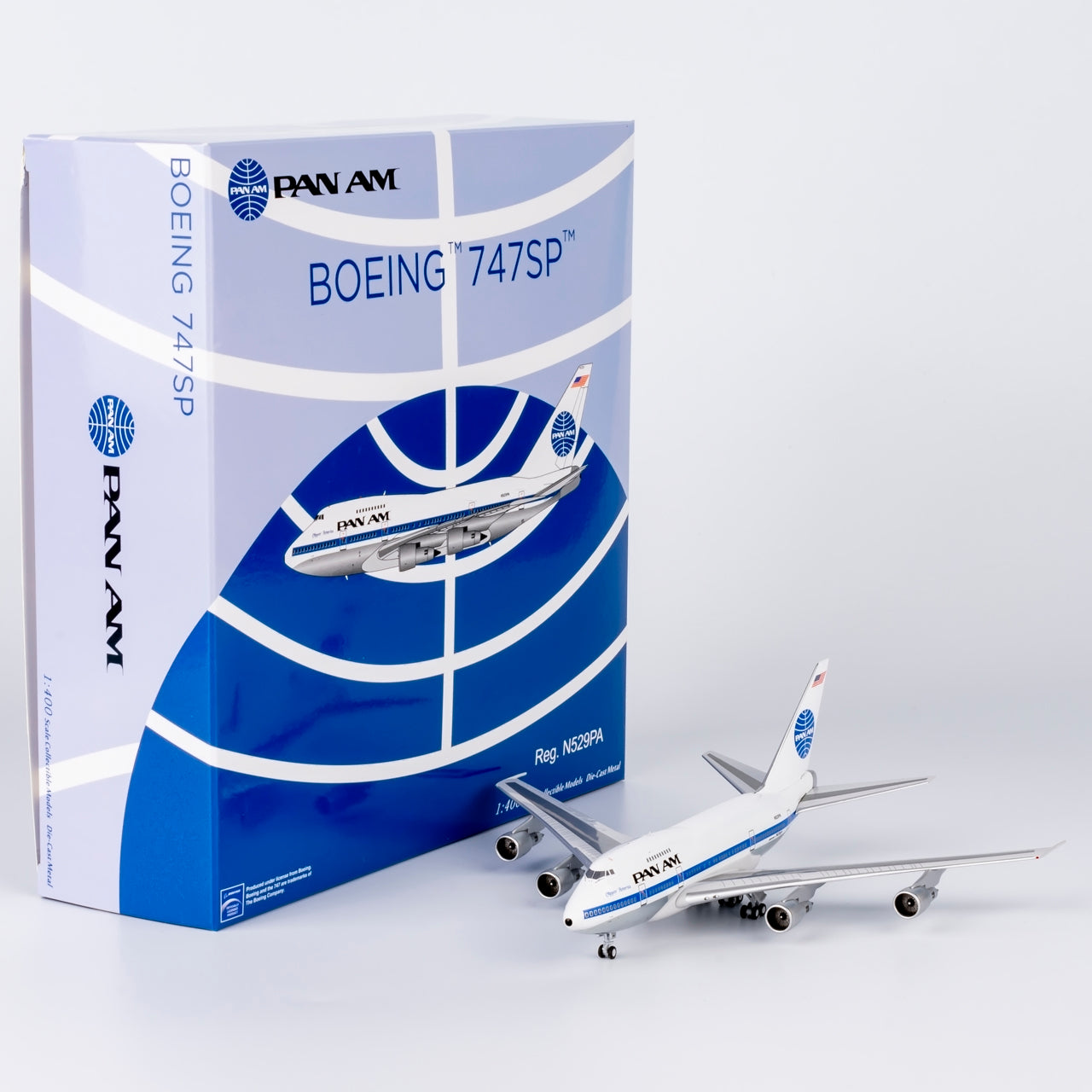 1/400 Pan American Boeing 747SP N529PA NG07040 - cover