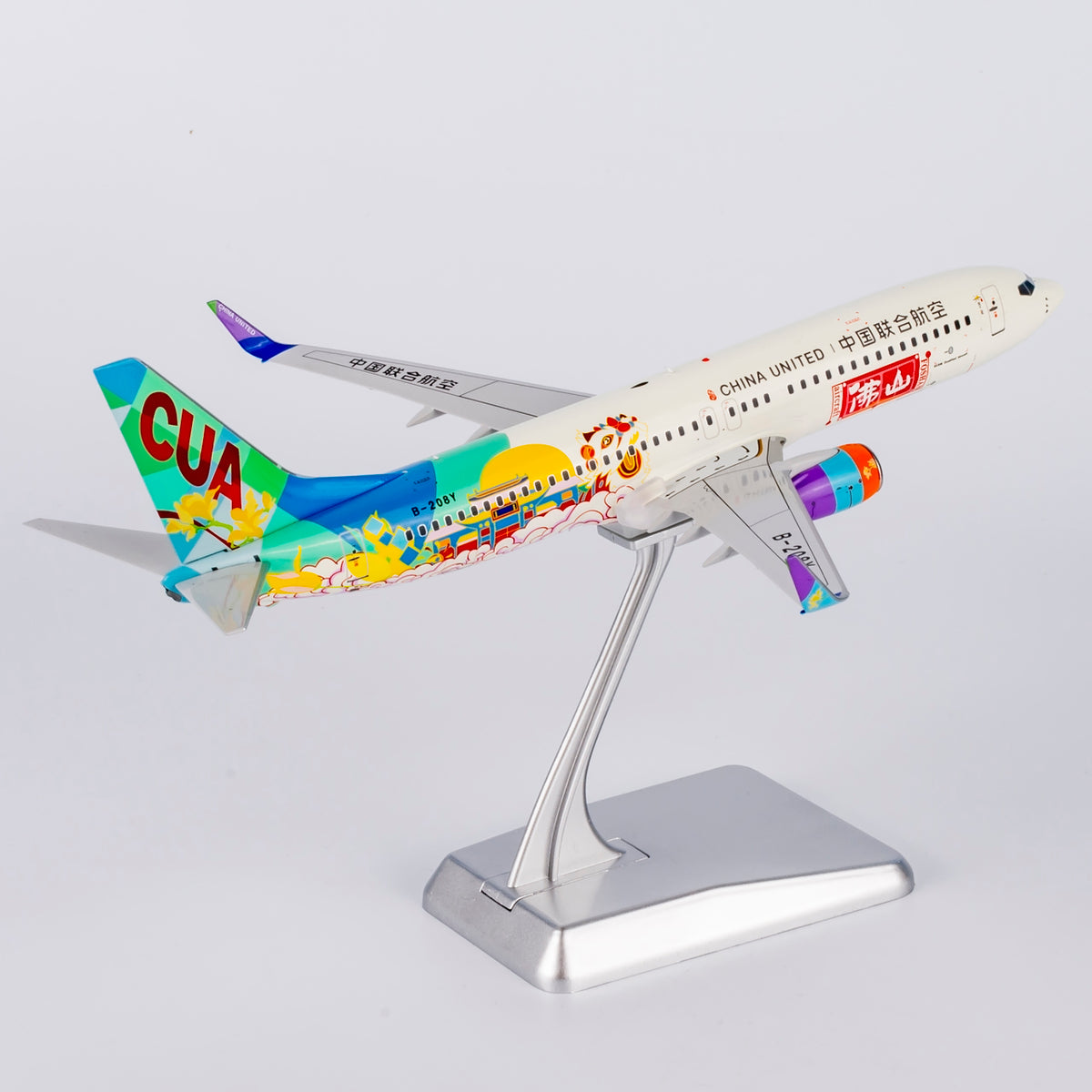 1/200 China United Airlines Boeing 737-800 B-208Y "City of Foshan" NG08005