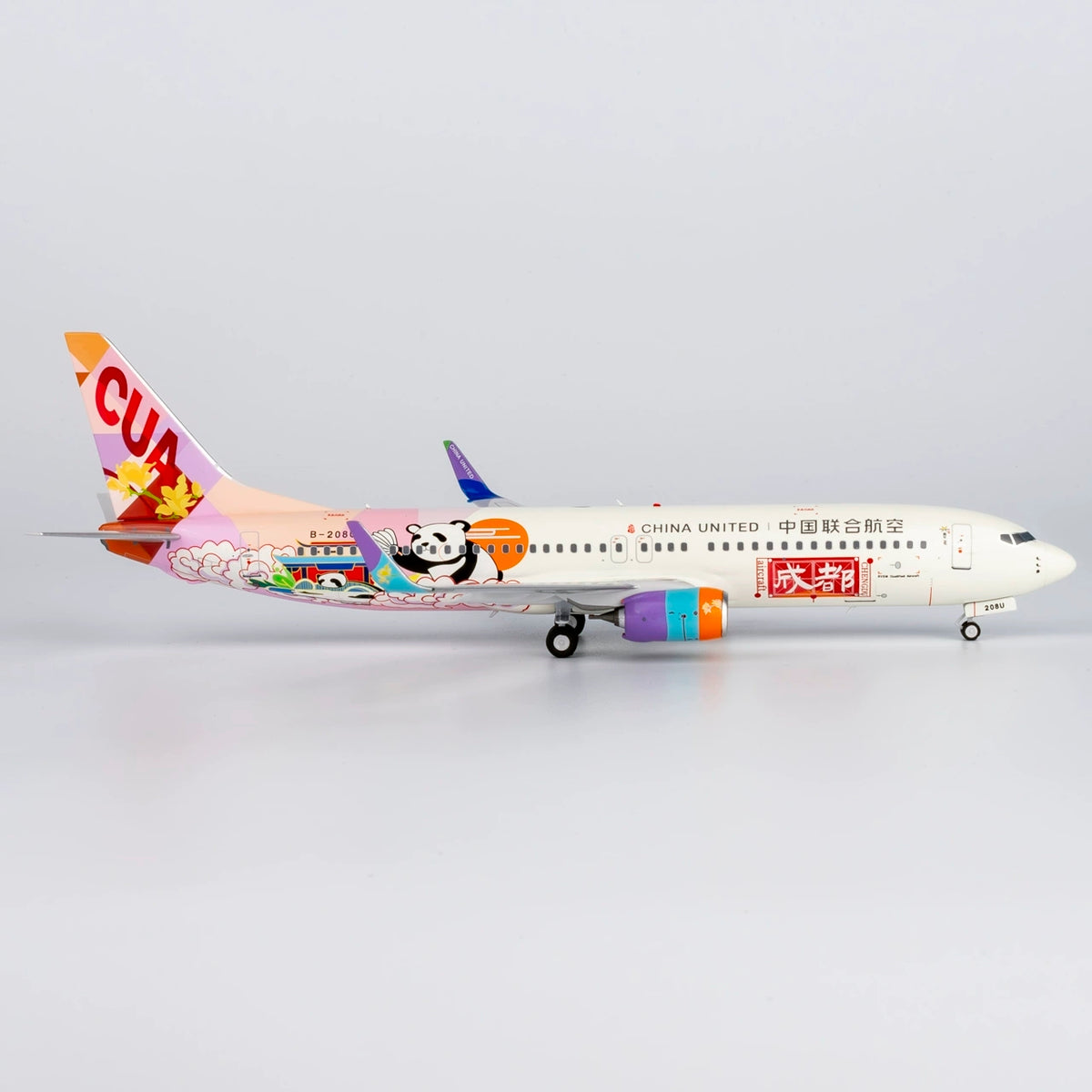 1/200 China United Airlines Boeing 737-800 B-208U NG08007
