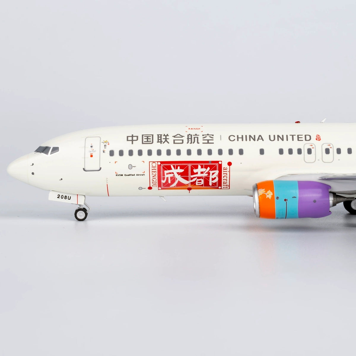 1/200 China United Airlines Boeing 737-800 B-208U NG08007