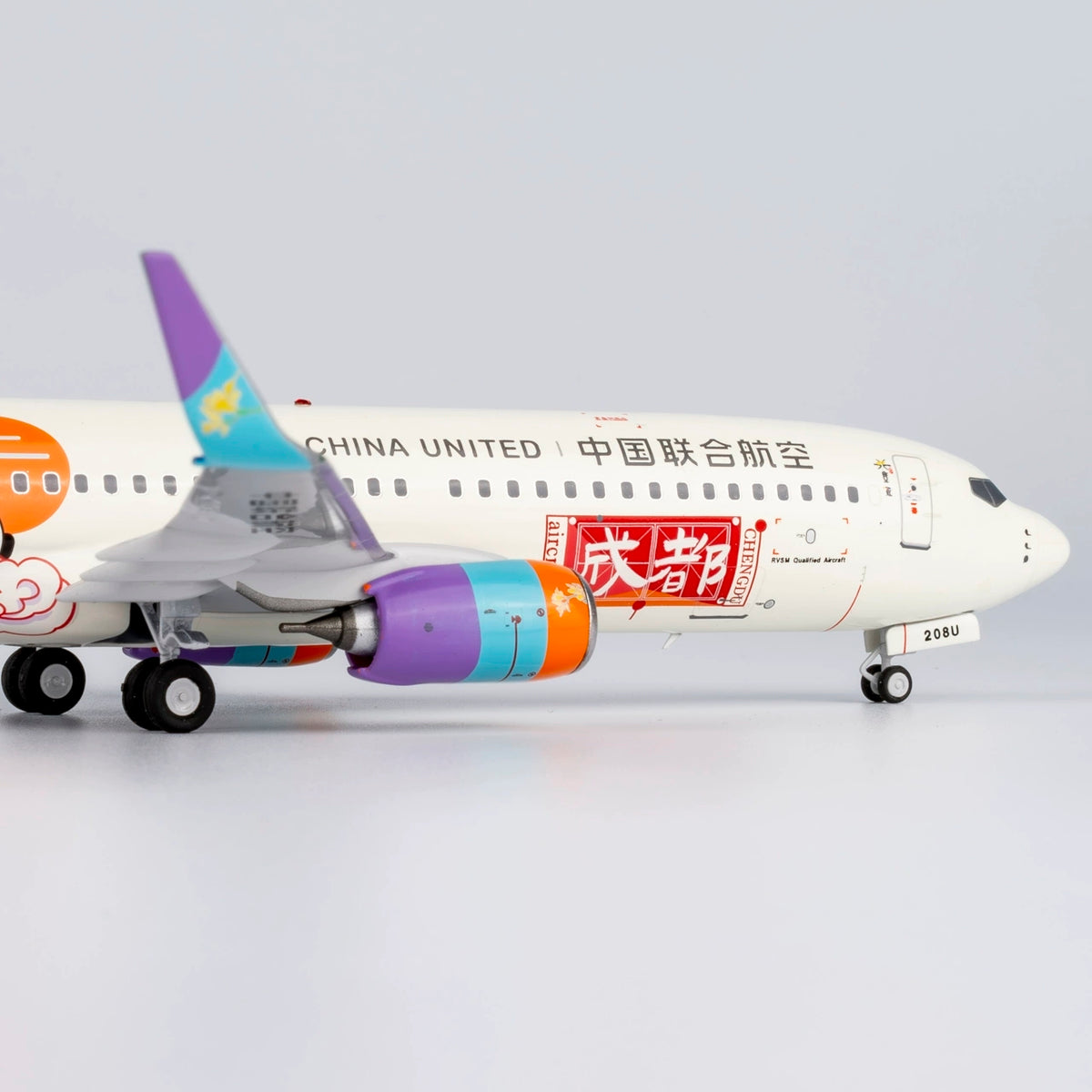 1/200 China United Airlines Boeing 737-800 B-208U NG08007