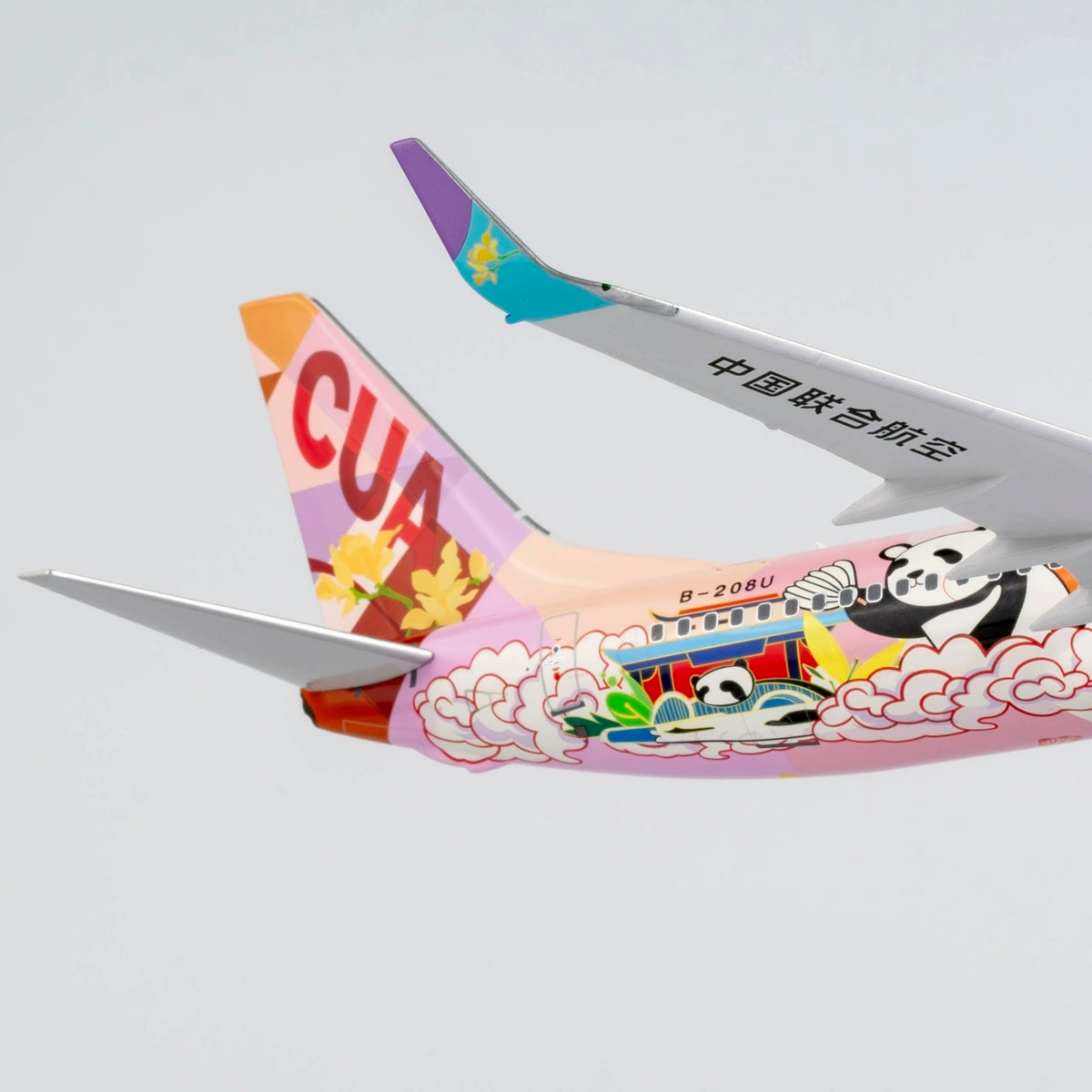 1/200 China United Airlines Boeing 737-800 B-208U NG08007