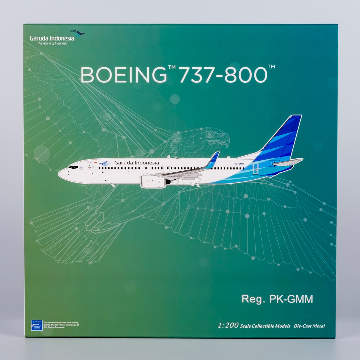 1/200 Garuda Indonesia Boeing 737-800 PK-GMM NG08021