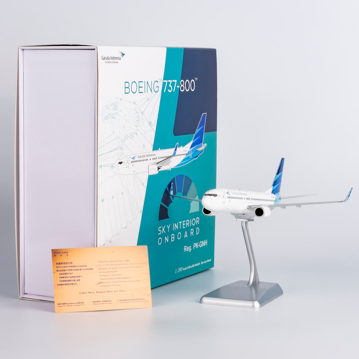 1/200 Garuda Indonesia Boeing 737-800 PK-GNH NG08022