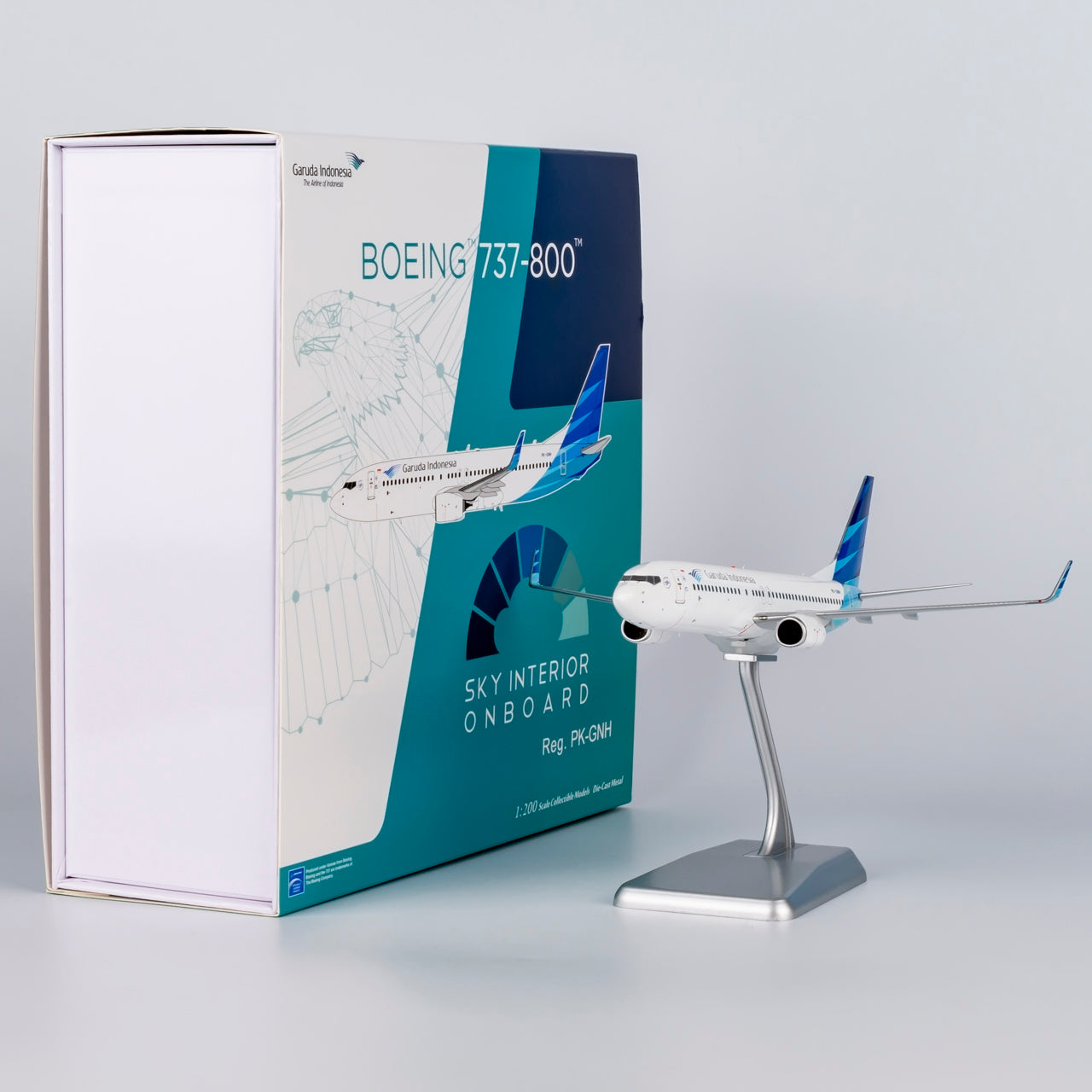1/200 Garuda Indonesia Boeing 737-800 PK-GNH NG08022 - cover