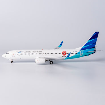 1/200 Garuda Indonesia Boeing 737-800 PK-GNE "with PPA sticker + round stand" NG08023