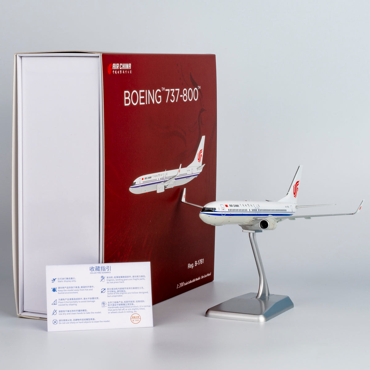 1/200 Air China Boeing 737-800 B-1761 NG08046