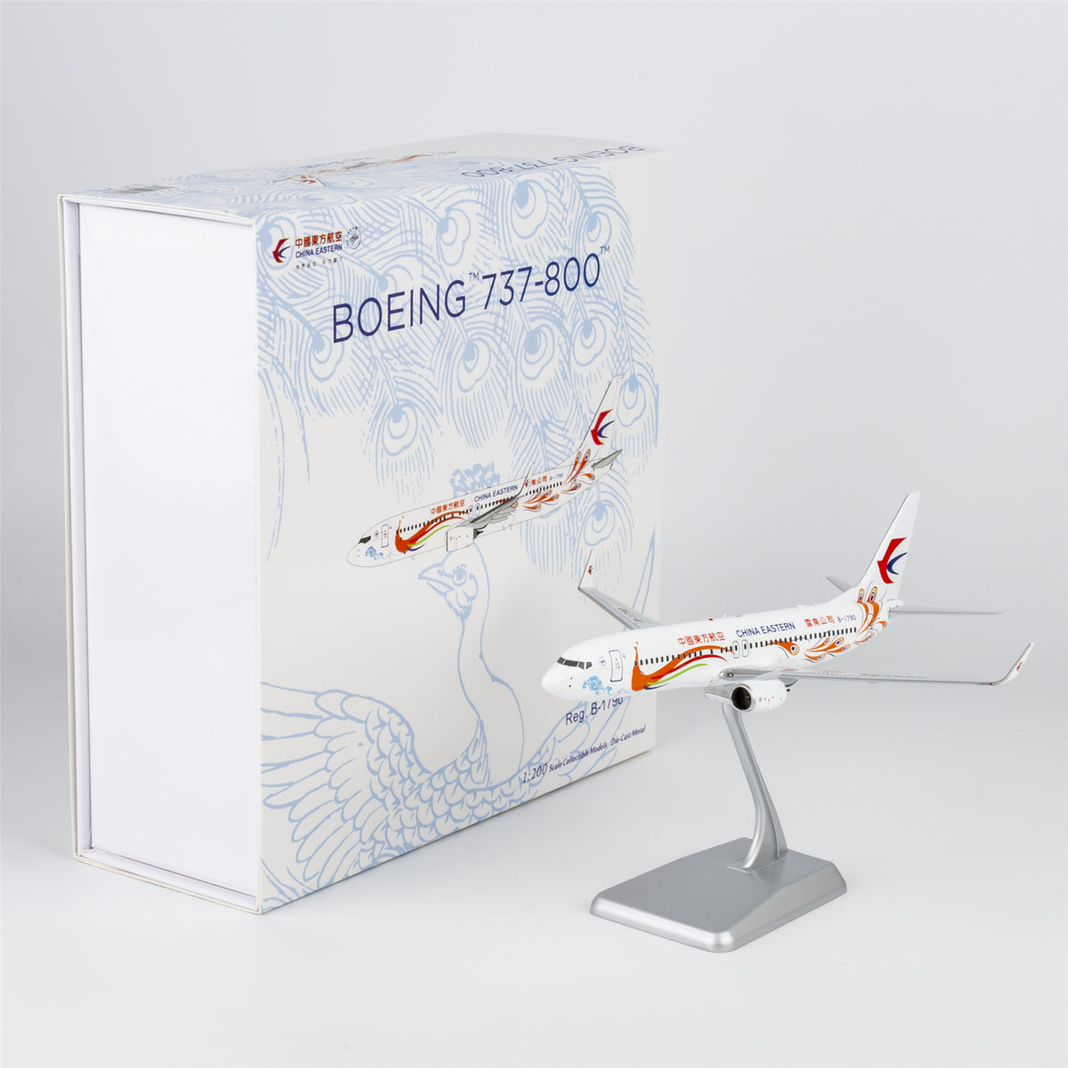 1/200 China Eastern Airlines Boeing 737-800 B-1790 NG08058 - cover