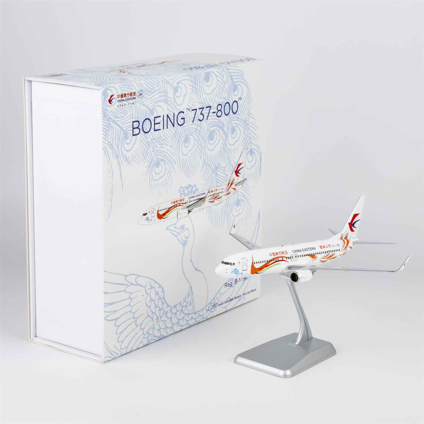 1/200 China Eastern Airlines Boeing 737-800 B-1790 NG08058 - cover