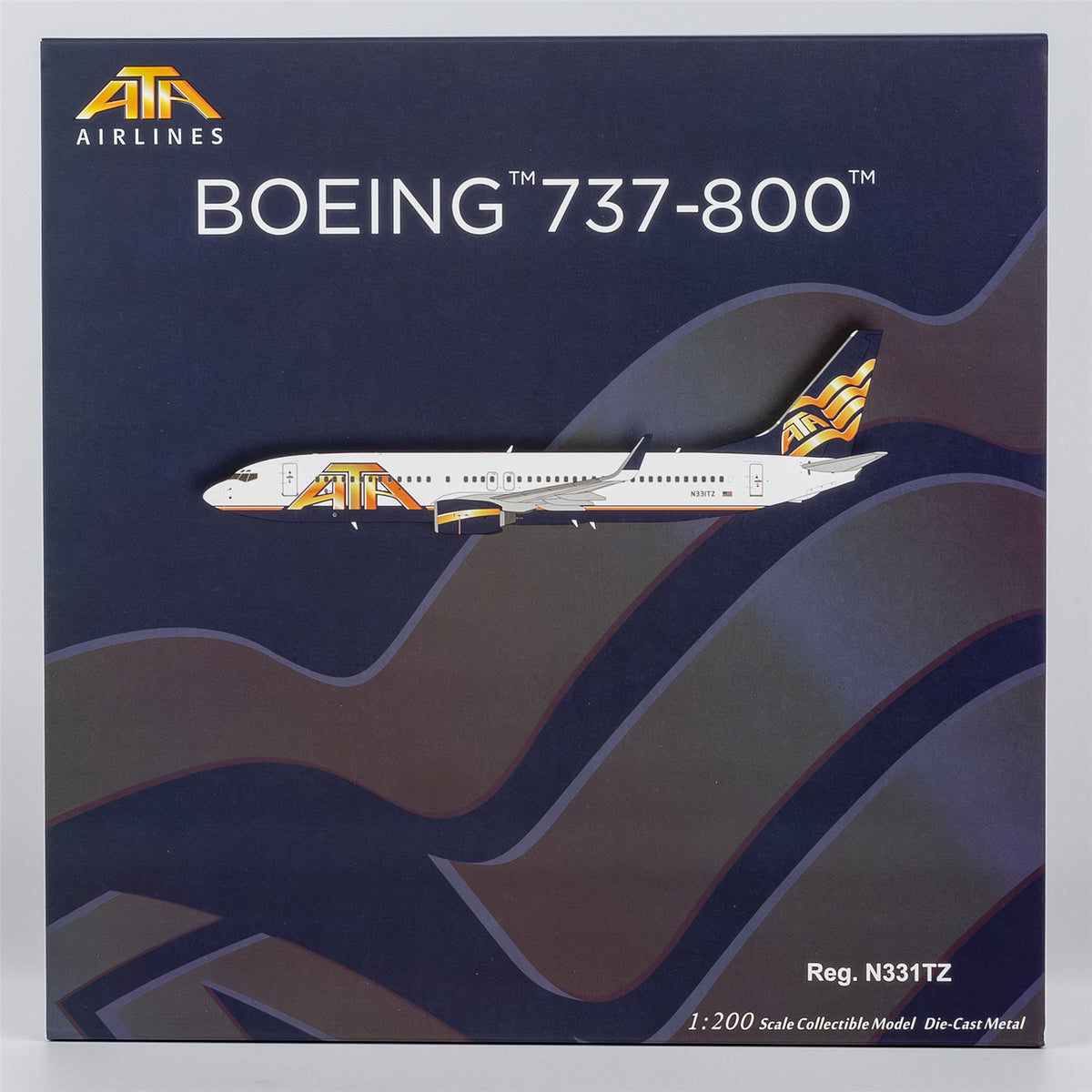 1/200 ATA Airlines Boeing 737-800 N331TZ NG08070