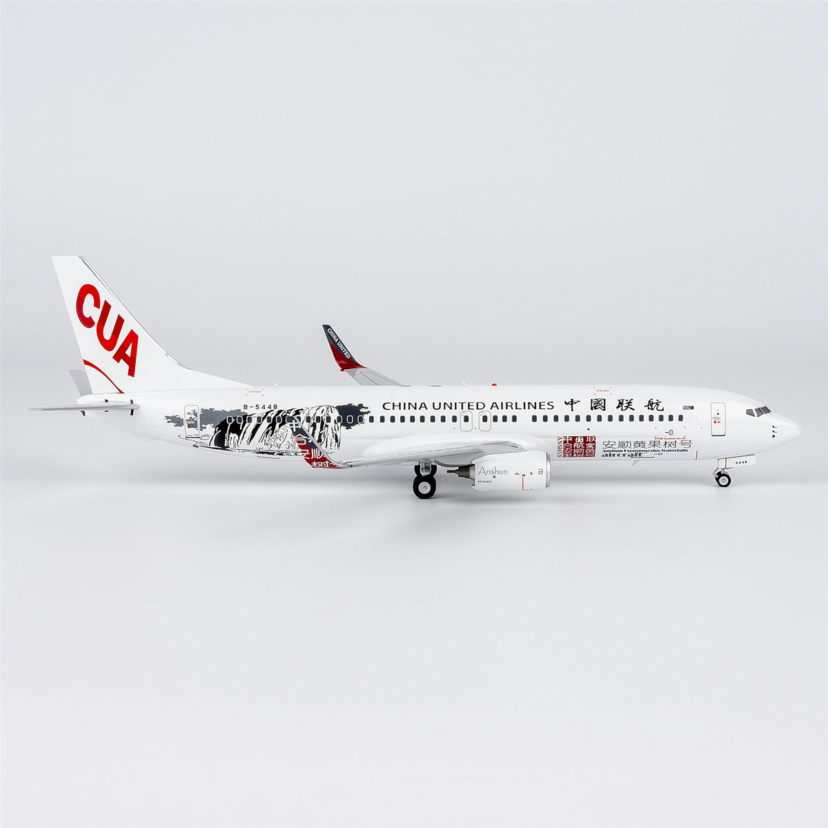1/200 China United Airlines Boeing 737-800 B-5448 "Anshun Huangguoshu Waterfalls °²˳»ƹûÊ÷ºÅ" NG08076