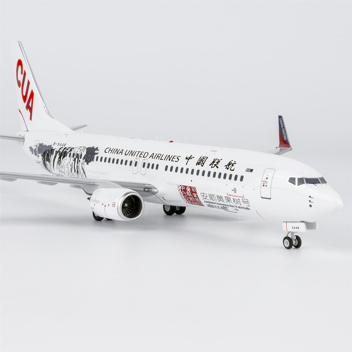1/200 China United Airlines Boeing 737-800 B-5448 "Anshun Huangguoshu Waterfalls °²˳»ƹûÊ÷ºÅ" NG08076