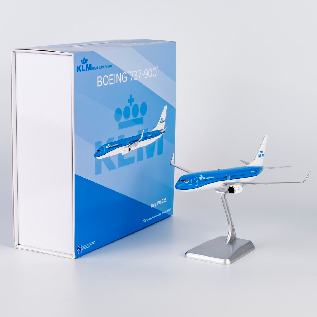 1/200 KLM Boeing 737-900 PH-BXS NG09001 - cover