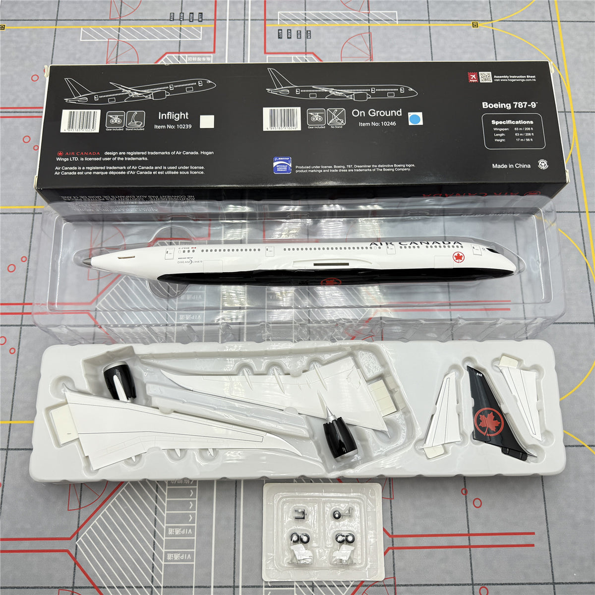 1/200 B787-9 C-FRSR 10246 地面模式（不含支架）10246 - cover