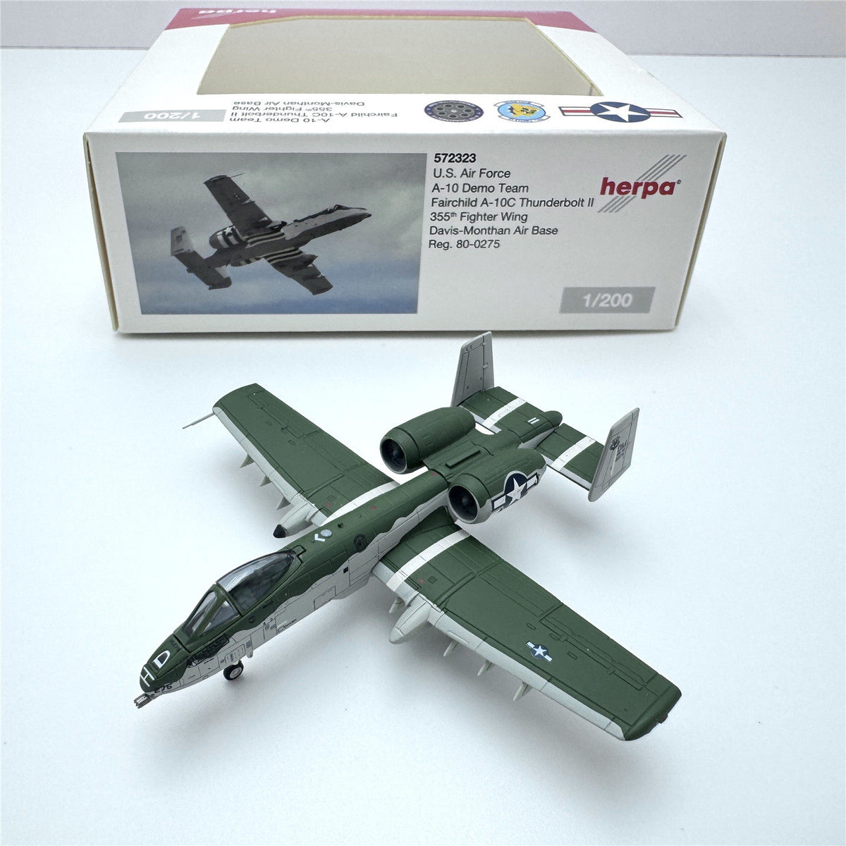 1/200 United States Air Force A-10 80-0275 572323 - cover